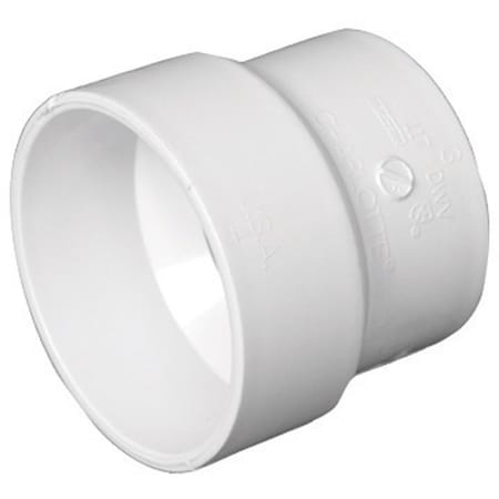 Charlotte Pipe And Foundry Charlotte Pipe 4 in. Hub X 4 in. D Hub PVC Coupling 1 pk PVC001171000